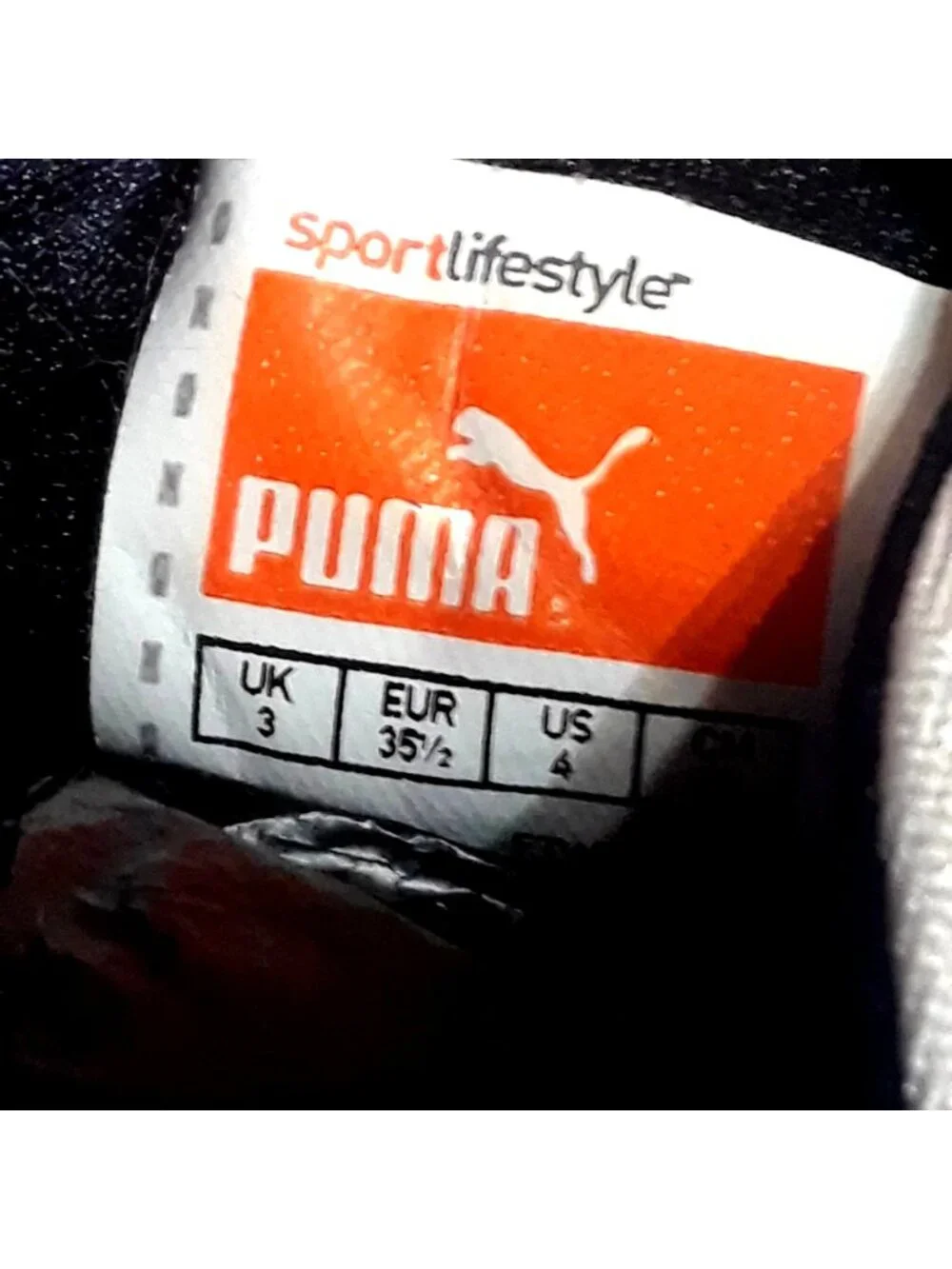 Puma Power Tech Blaze Sports Lifestyle US 4 Youth White Leather